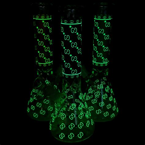 glow in the dark gucci bong.